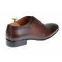 Pantofi barbati office, eleganti din piele naturala maro, 026M